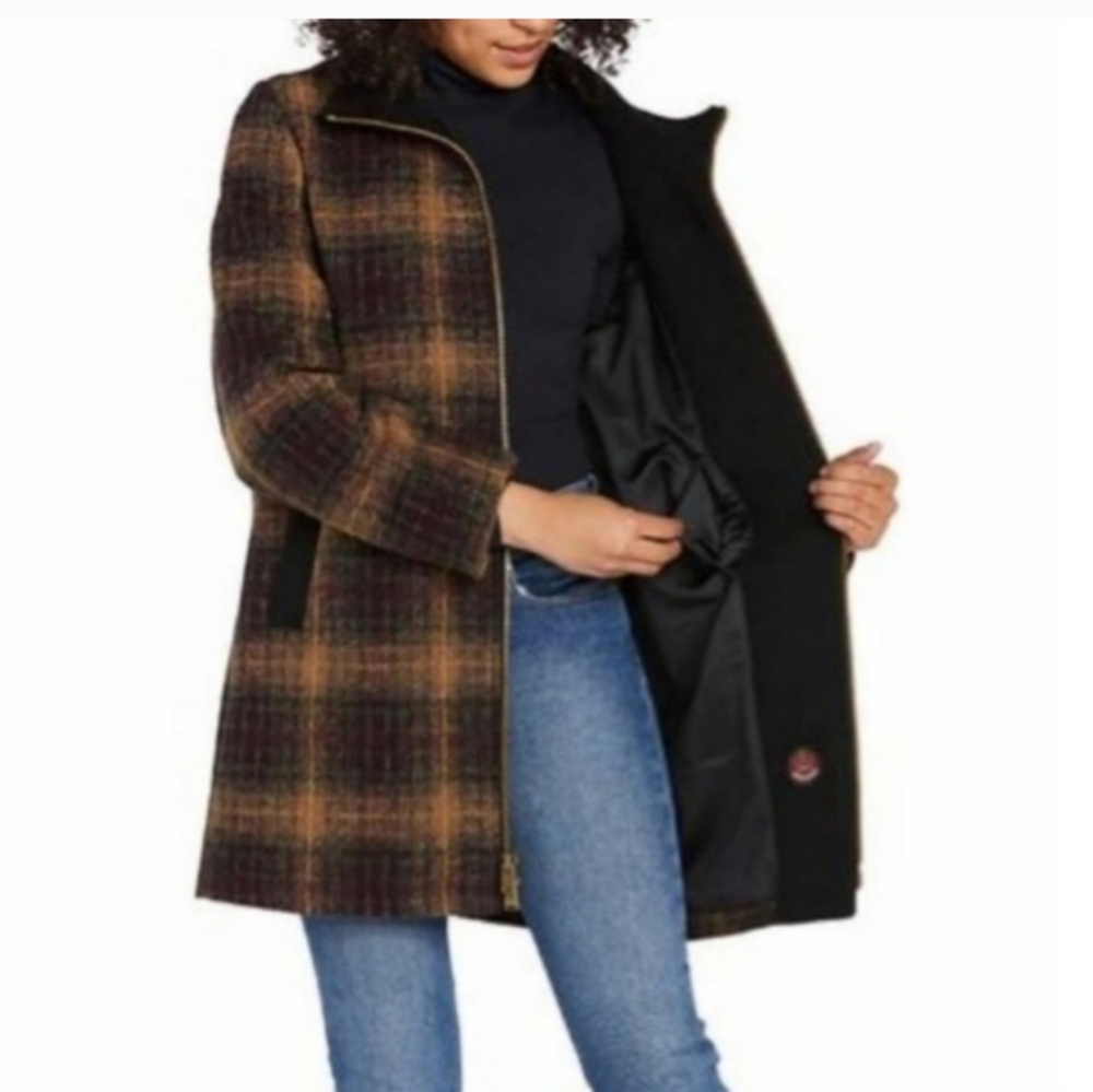 Pendleton Wool Blend Walker Jacket Coat Women Mar… - image 2